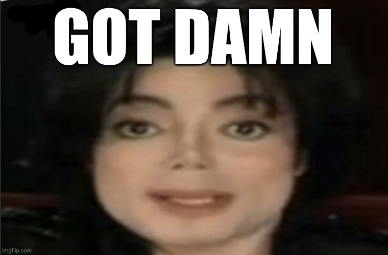 Wtf MJ | GOT DAMN | image tagged in wtf mj | made w/ Imgflip meme maker