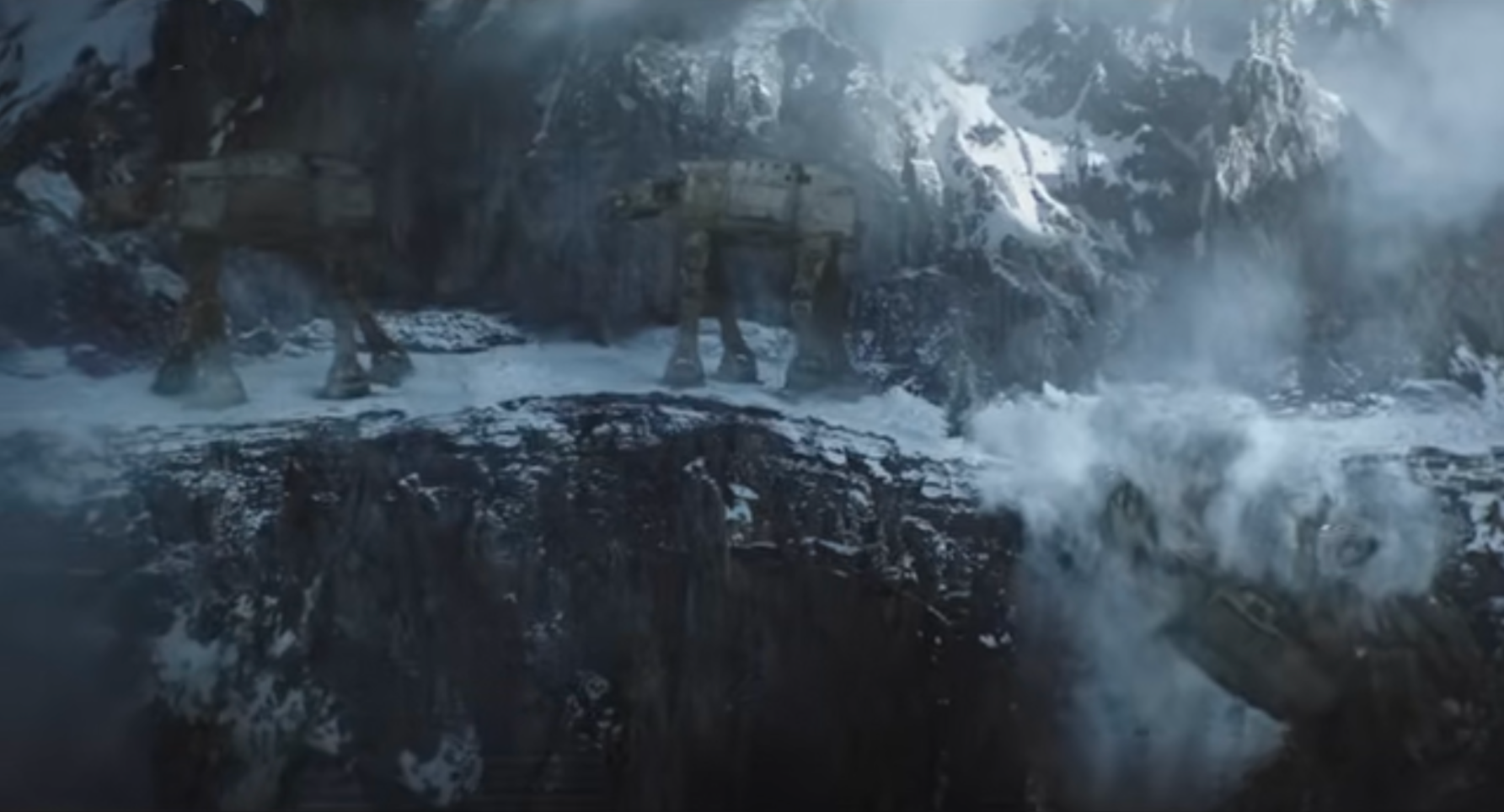 Imperial Walkers over the Pass of Caradhras Blank Meme Template