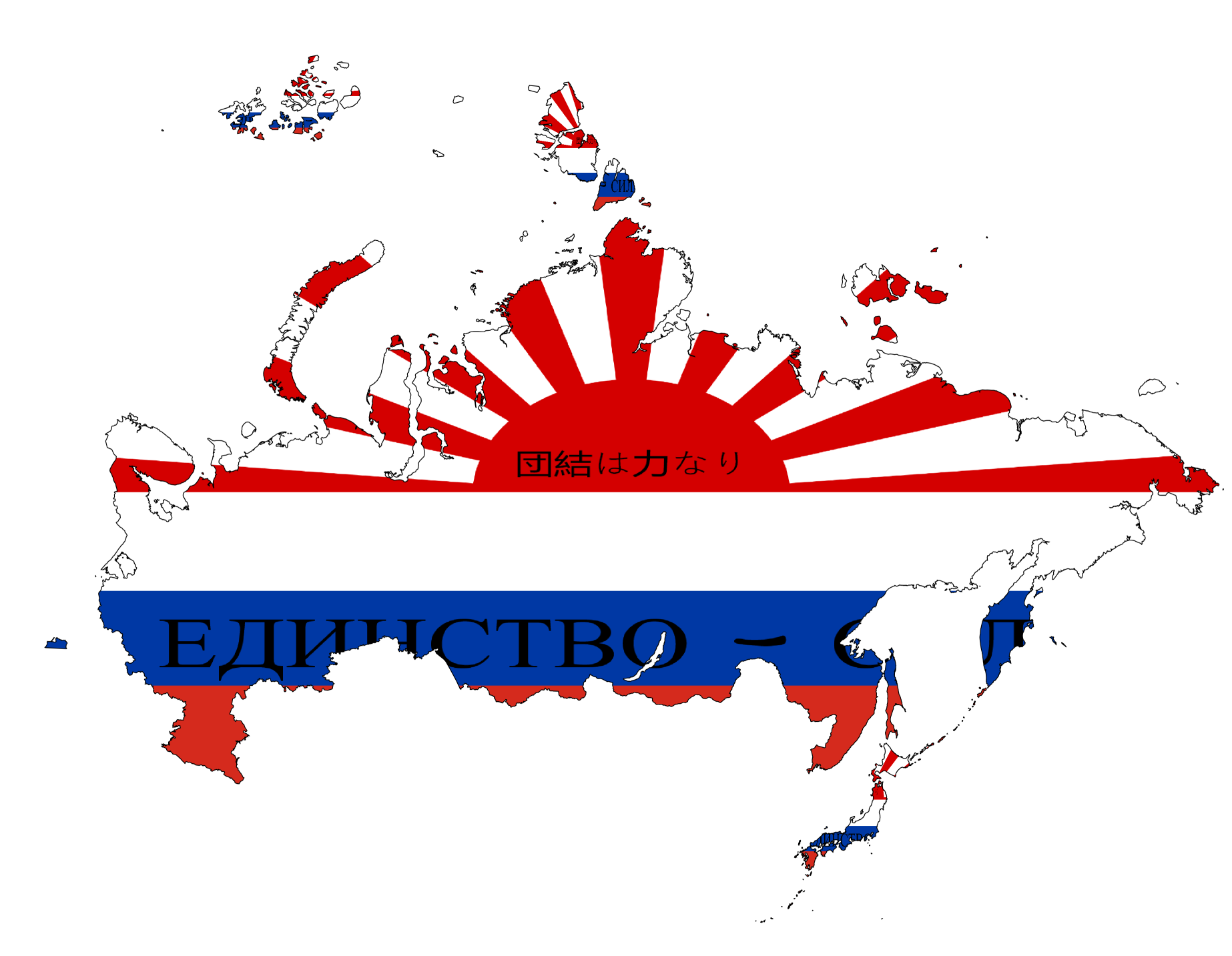 Russo-Japanese Union Blank Meme Template