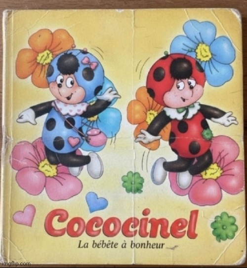 Cococinel 1992 (Cocomiel) ladybug heroine cartoon magic clover | image tagged in cococinel | made w/ Imgflip meme maker