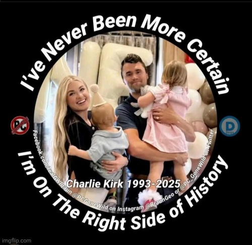 Charlie Kirk Blank Meme Template