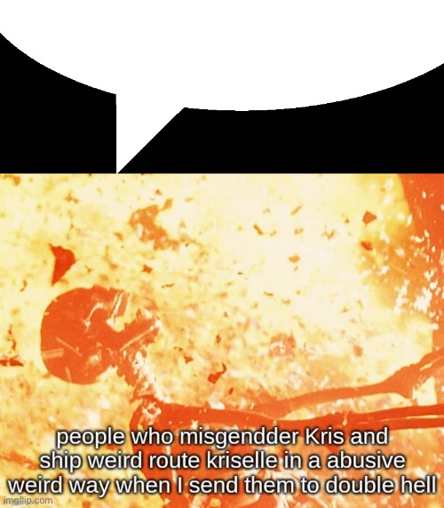 The speechbubbles write themselves | image tagged in speech bubble | made w/ Imgflip meme maker