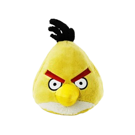 Angry Bird Chuck Plush Blank Meme Template