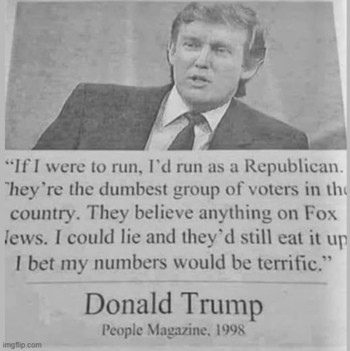 Remember newspapers? | image tagged in donald trump | made w/ Imgflip meme maker