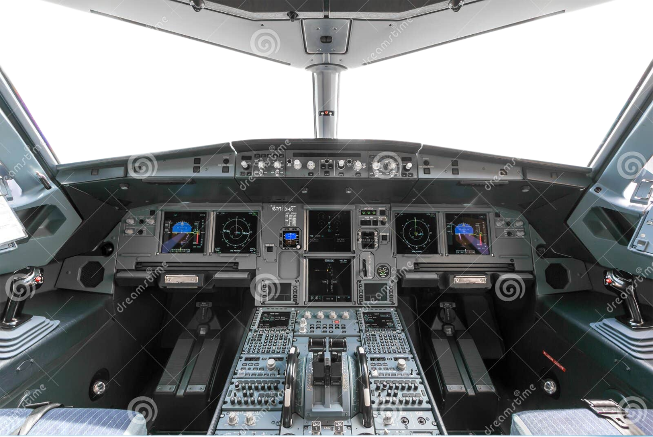 Plane inside cockpit Blank Meme Template