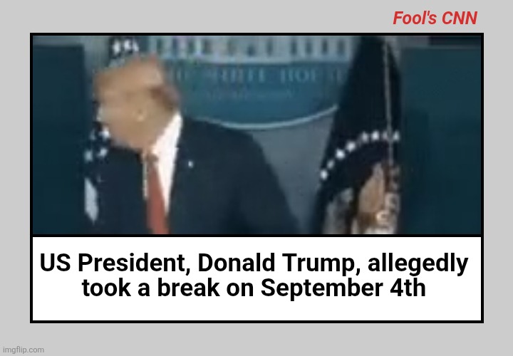 I wonder why | image tagged in fools cnn | made w/ Imgflip meme maker