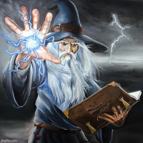 Wizard Casting Spell | image tagged in wizard casting spell | made w/ Imgflip meme maker