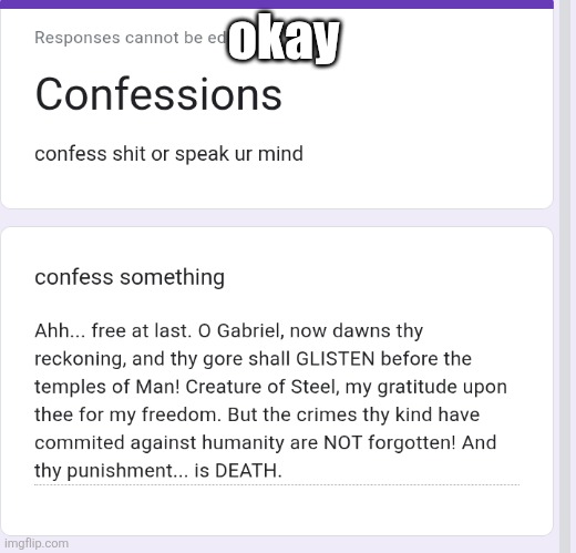 This would be pretty cool as a copypasta | okay | made w/ Imgflip meme maker