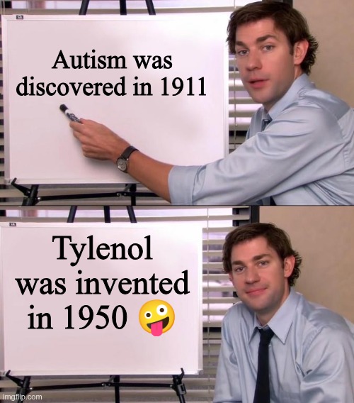 The Dumbest Administration | Autism was discovered in 1911; Tylenol was invented in 1950 🤪 | image tagged in trump,gop,maga,nazis,fascists,autism | made w/ Imgflip meme maker