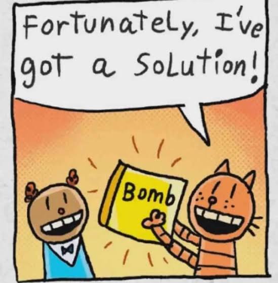 fortunately, i’ve got a solution Blank Meme Template