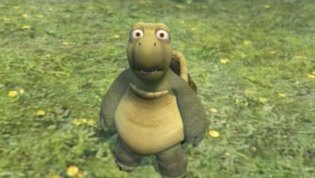 over the hedge turtle Blank Meme Template