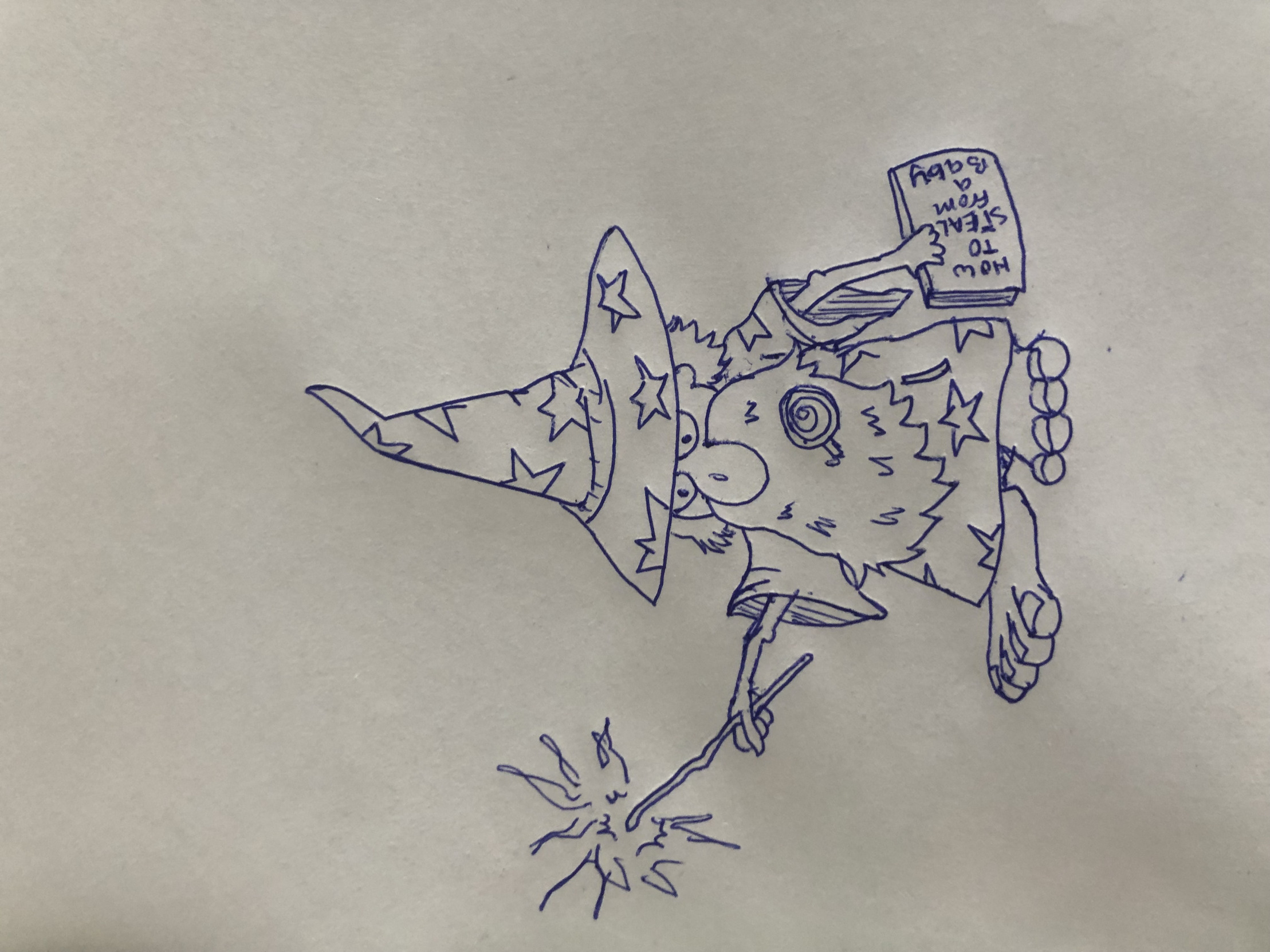 Amateur wizard Blank Meme Template