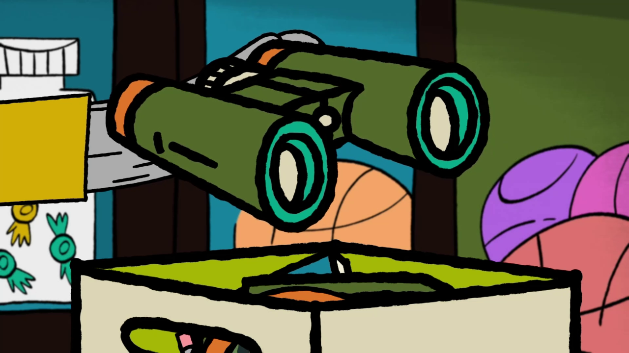 High Quality Carl the Collector's Binocular Blank Meme Template