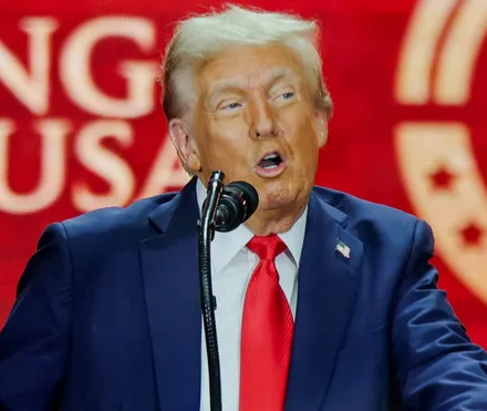 Trump Kirk Memorial Blank Meme Template