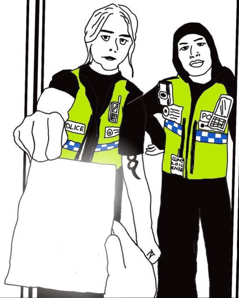 High Quality UK thought Police Blank Meme Template