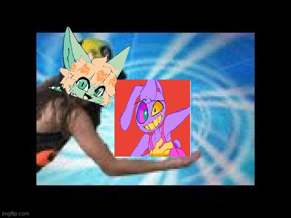 Have this, you fellow Queers | image tagged in i present to you,jax,tadc | made w/ Imgflip meme maker