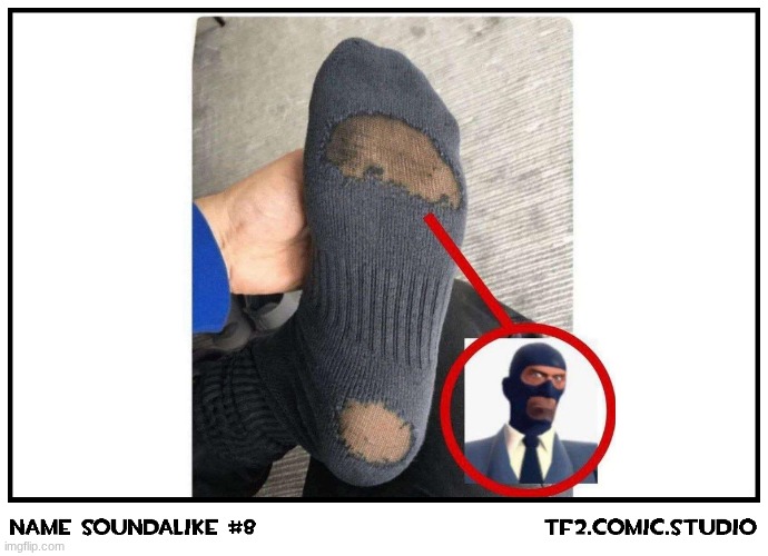 that sock is a bloody spy | made w/ Imgflip meme maker
