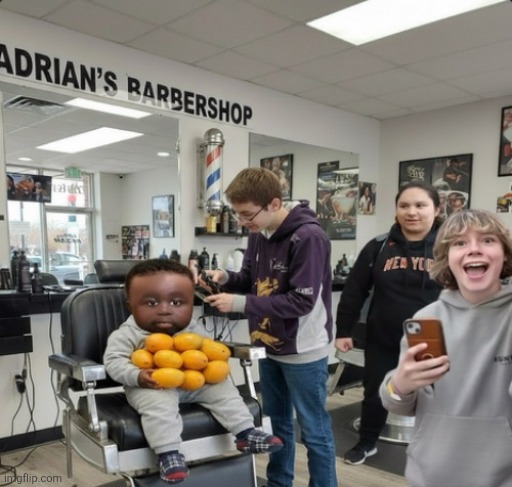A barbershop haircut that costs a.. | made w/ Imgflip meme maker