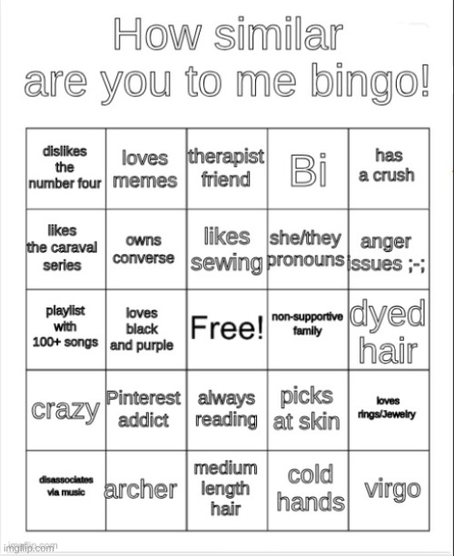I dunno bro | image tagged in bingo,my life is a lie | made w/ Imgflip meme maker
