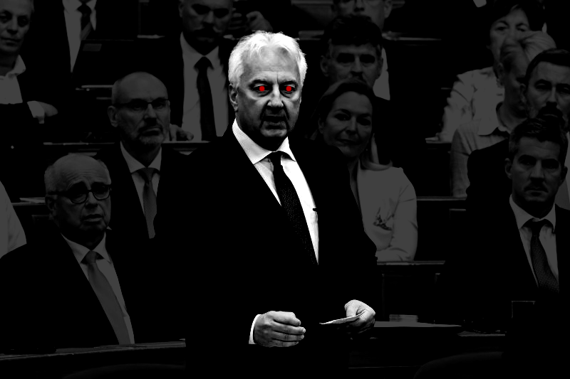 Demon Semjén Blank Meme Template