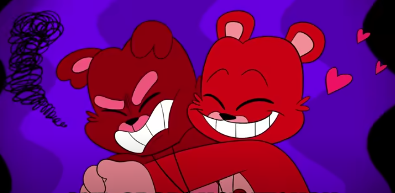 High Quality bobby bearhug hugging grugey grughug Blank Meme Template
