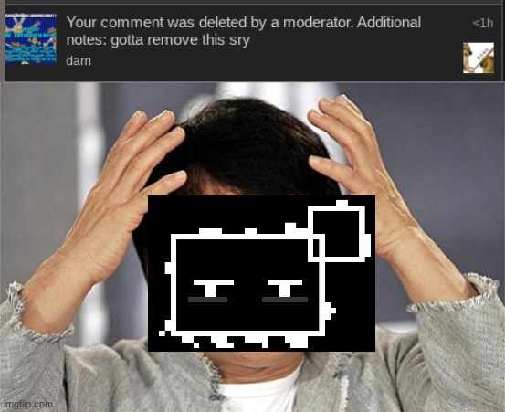 ehhhh?? | image tagged in why just why jackie chan | made w/ Imgflip meme maker