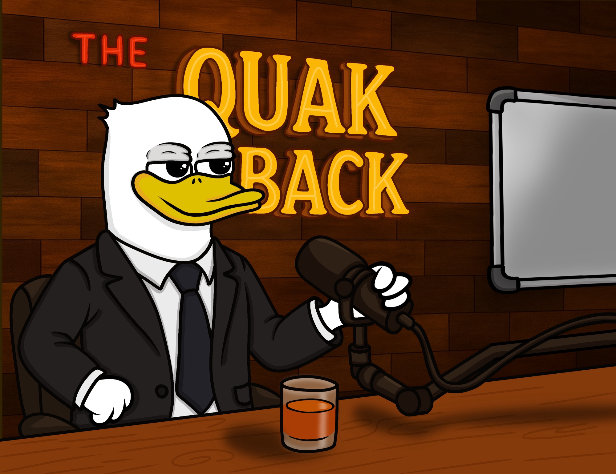 QuakBack Blank Meme Template