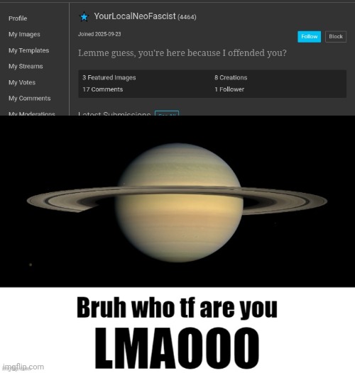 image tagged in bruh who tf are you lmaooo | made w/ Imgflip meme maker