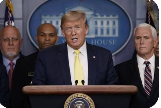 President Trump discovers cause of autism Blank Meme Template