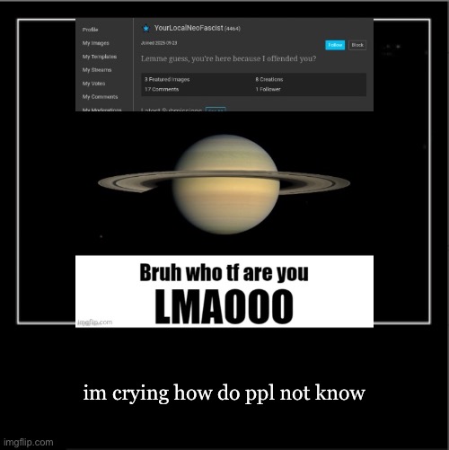 it’s obvs neko | im crying how do ppl not know | image tagged in demotivational poster | made w/ Imgflip meme maker