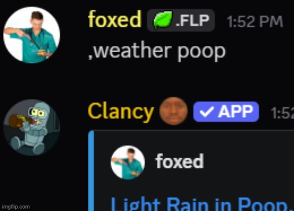 light rain in poop | made w/ Imgflip meme maker
