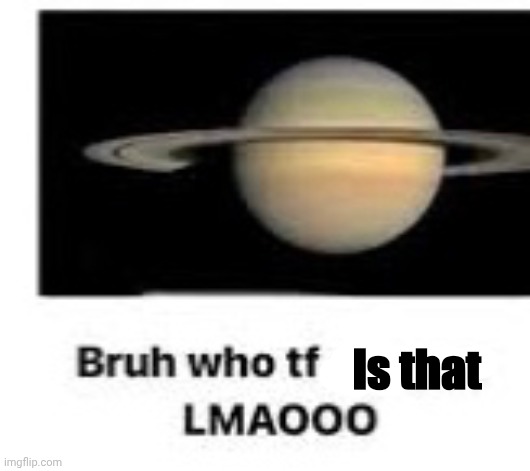 Bruh who tf are you | Is that | image tagged in bruh who tf are you | made w/ Imgflip meme maker