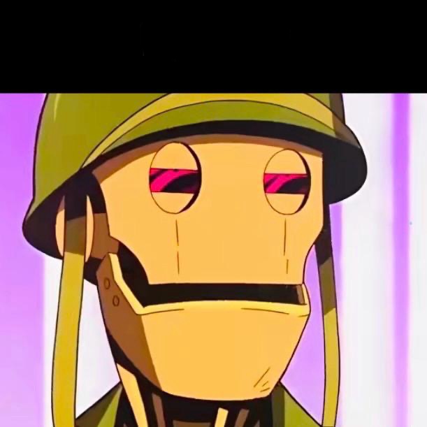 gi robot Blank Meme Template