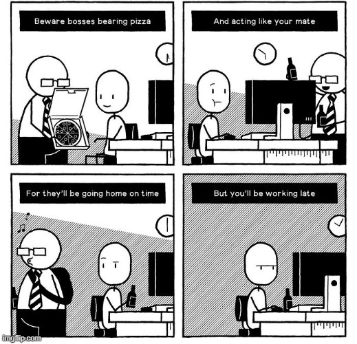 Working Late | image tagged in comics | made w/ Imgflip meme maker