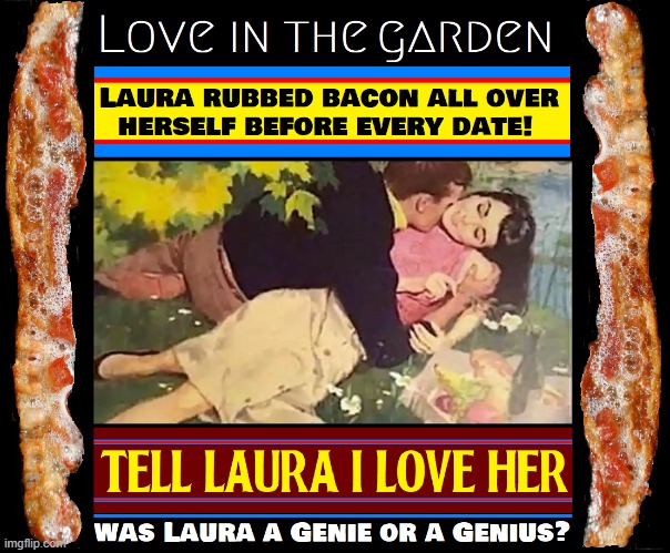 "The Bacon Advantage" by Laura Goodbody | image tagged in vince vance,bacon,i love bacon,funny,bacon memes,romance novels | made w/ Imgflip meme maker