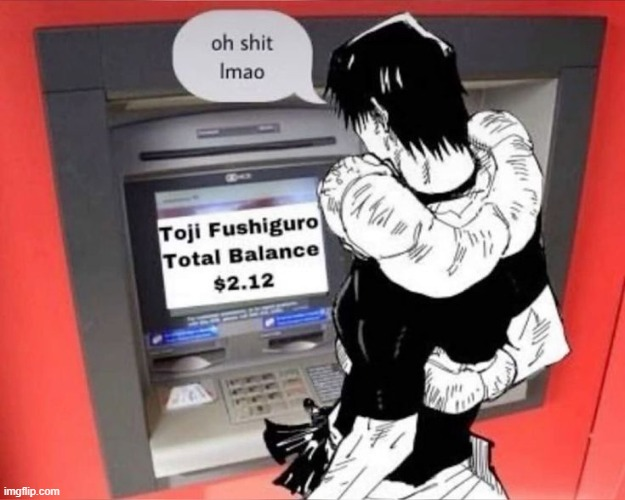 Toji Fushiguro Blank Meme Template