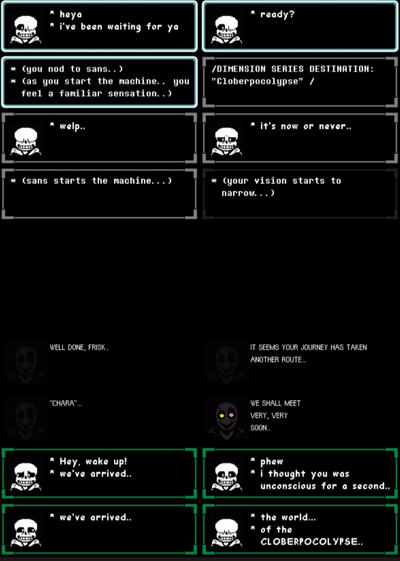 part 1 chapter 1 | image tagged in clober,cloberpocalypse | made w/ Imgflip meme maker