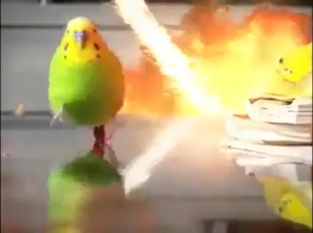 Run from lazer Blank Meme Template