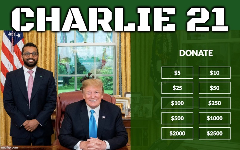 CHARLIE 21 | made w/ Imgflip meme maker