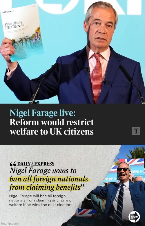 W Farage. Why isn't this the norm already? | image tagged in reform uk | made w/ Imgflip meme maker