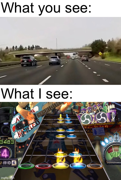 What you see:; What I see: | made w/ Imgflip meme maker