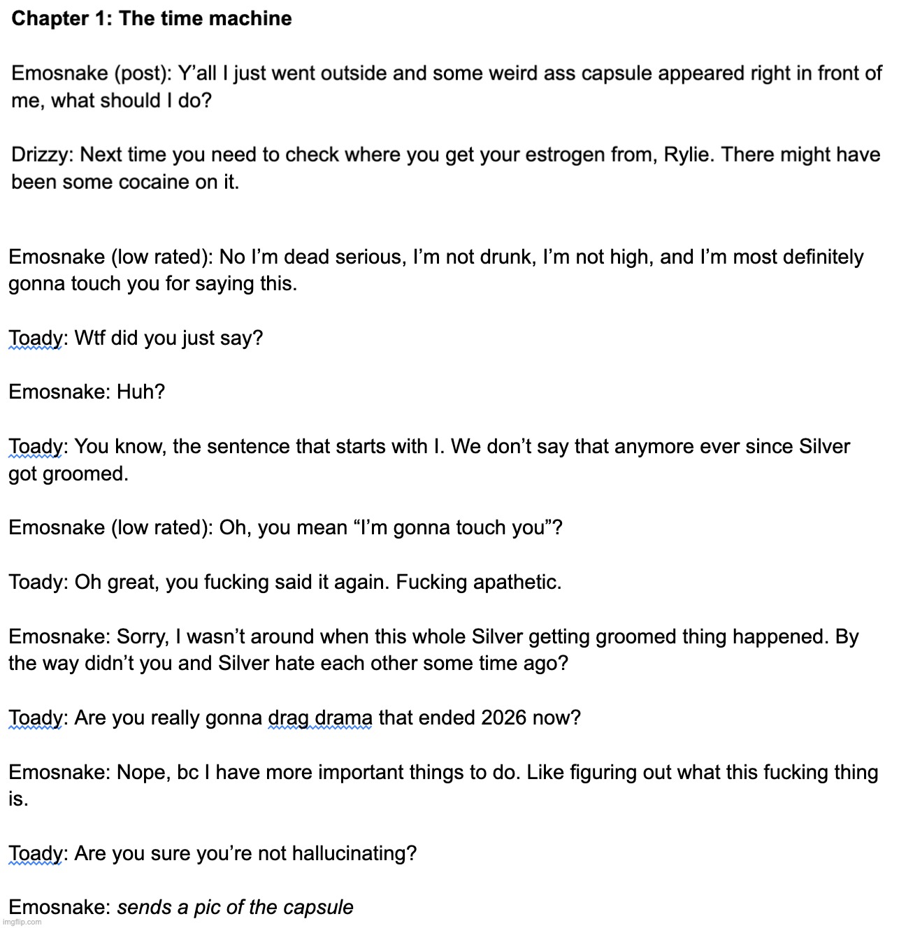 A bit of a sneak peek for the fanfic | made w/ Imgflip meme maker