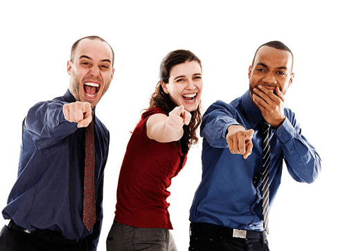 Pointing and laughing Blank Meme Template