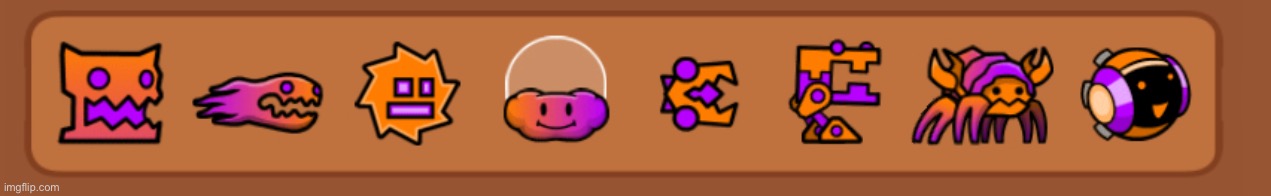 decided to give all my icons a face :) | made w/ Imgflip meme maker