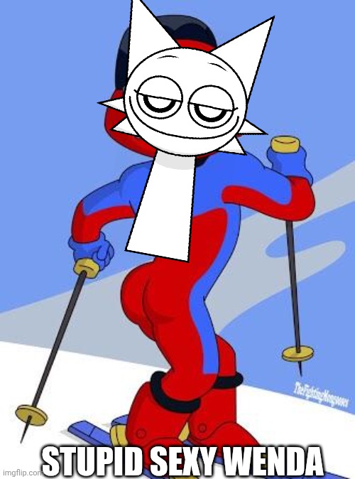 Stupid sexy Flanders  | STUPID SEXY WENDA | image tagged in stupid sexy flanders | made w/ Imgflip meme maker