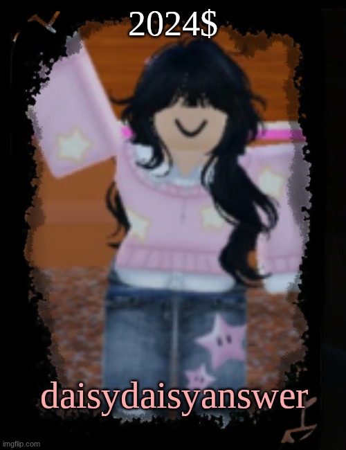 I decided to make another c00lkidd skin | 2024$; daisydaisyanswer | image tagged in forsaken | made w/ Imgflip meme maker