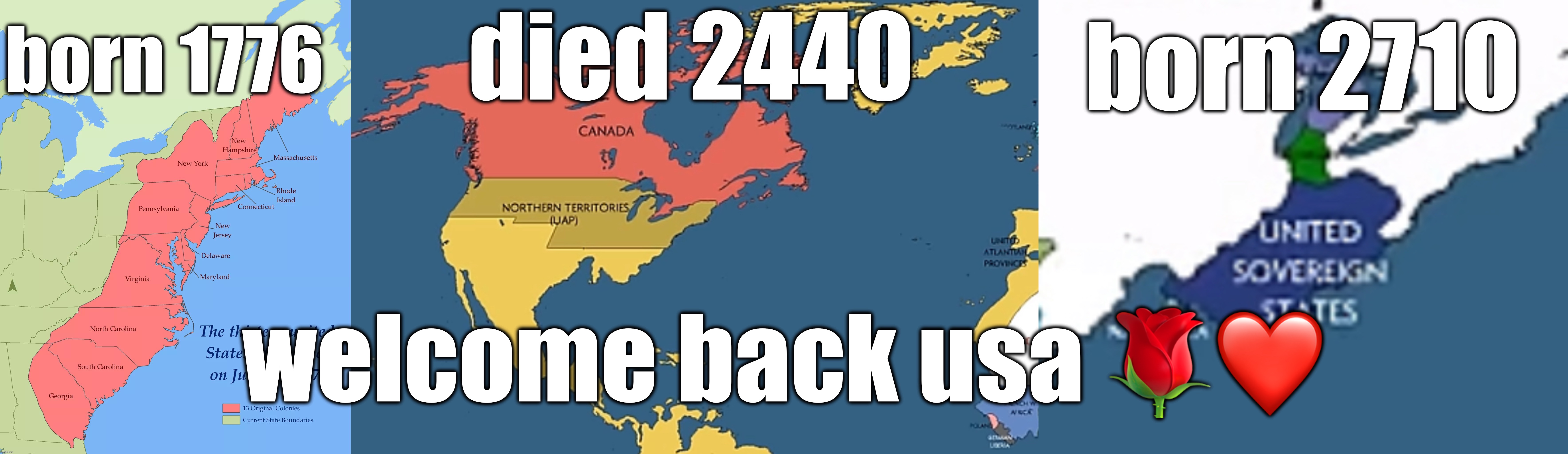 welcome back usa 🌹❤️ | made w/ Imgflip meme maker