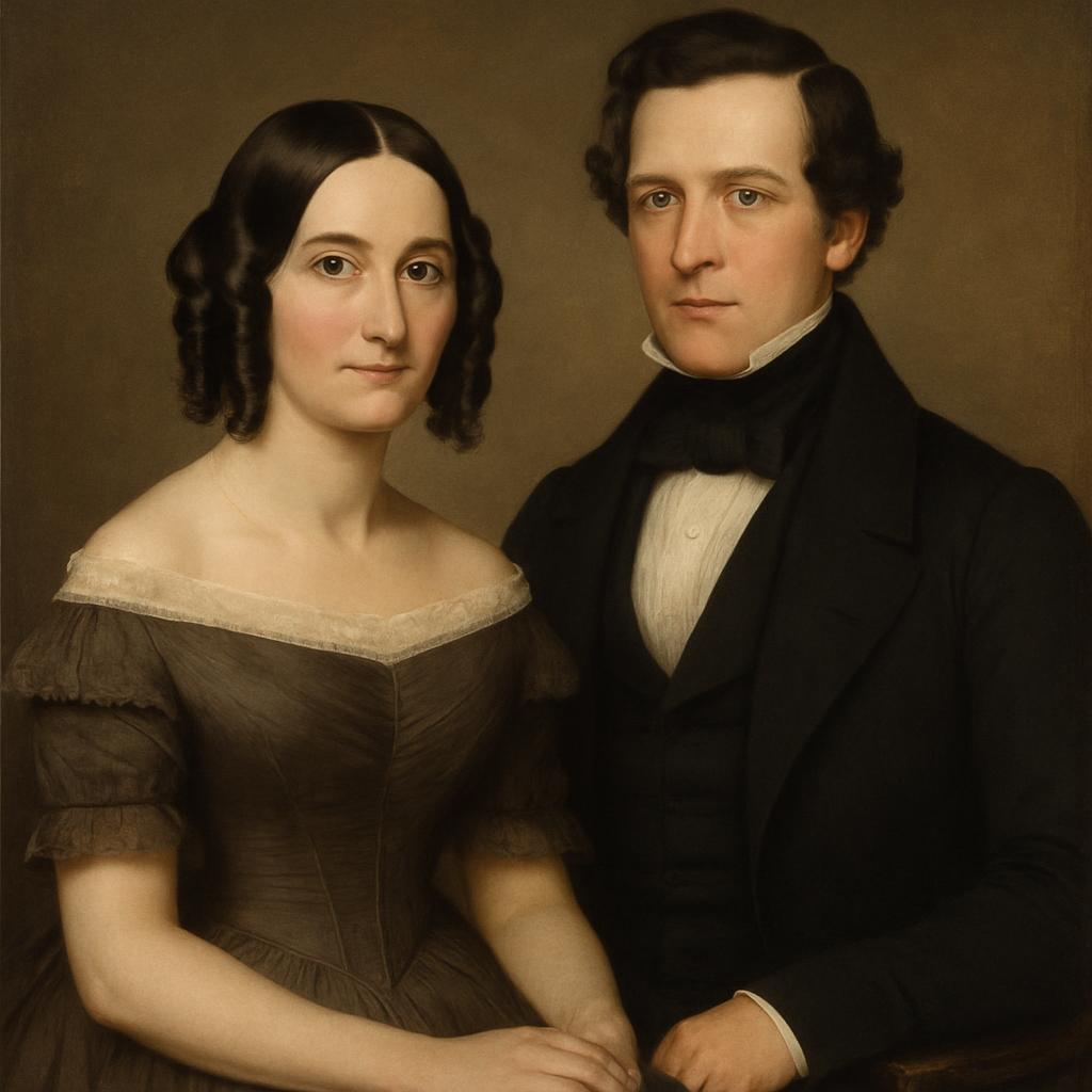 Mid-19th Century (1830s–1860s) Blank Meme Template