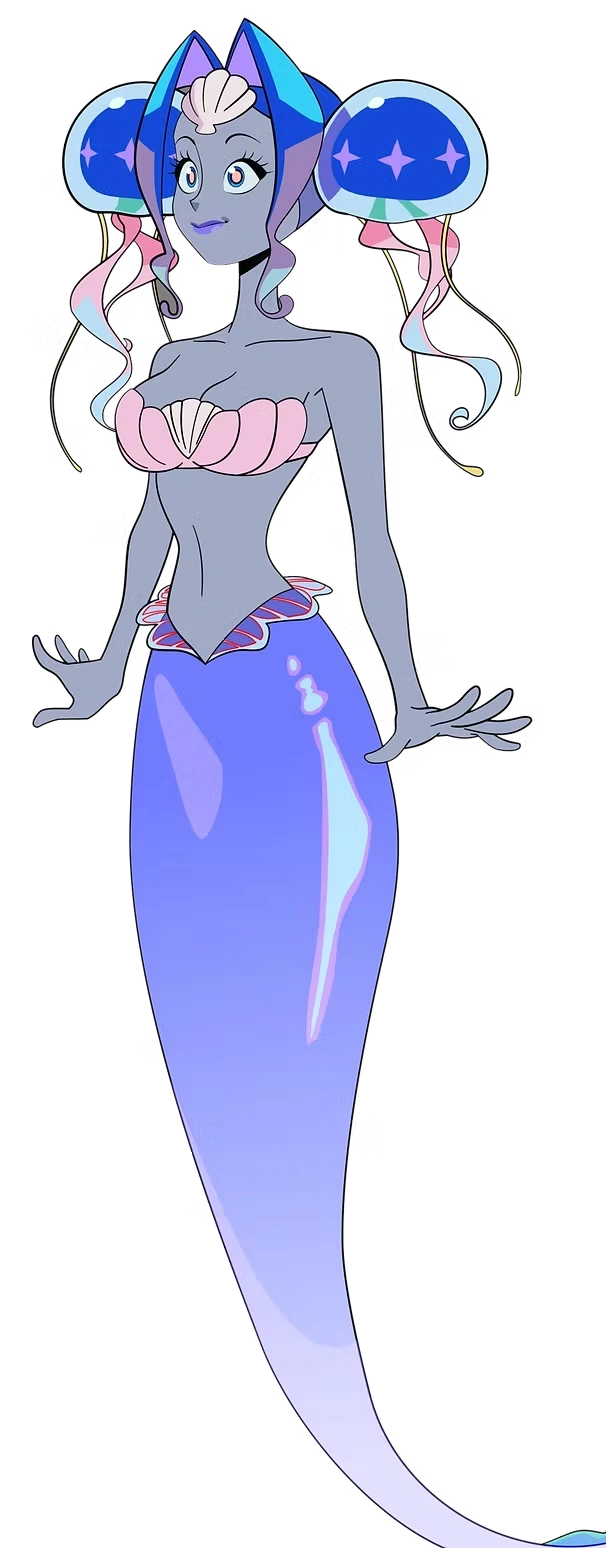 mermaid gwen Blank Meme Template
