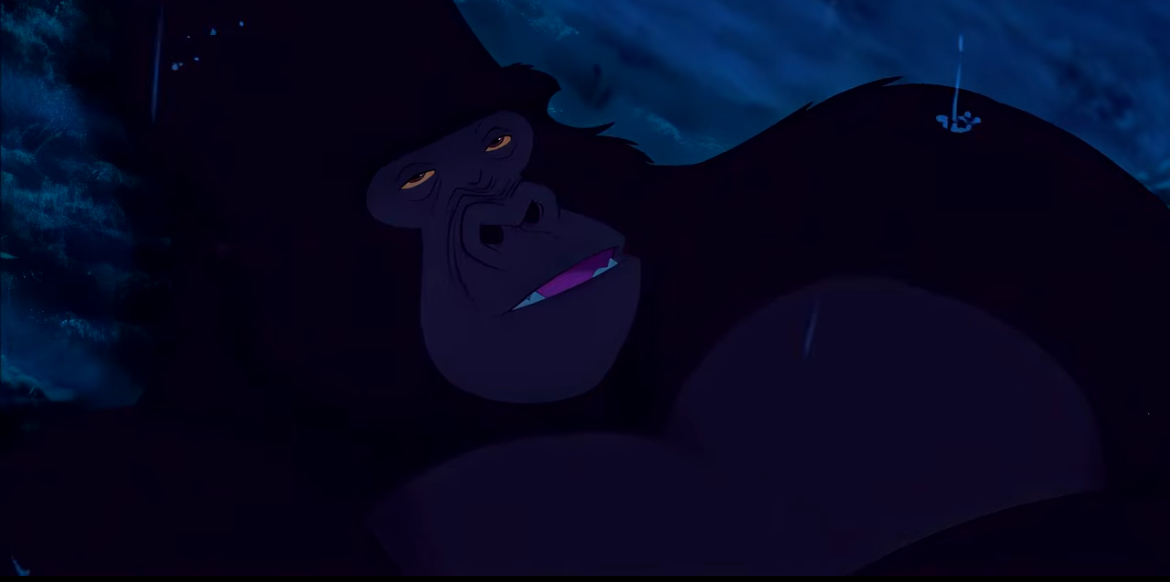 Kerchak last smile Blank Meme Template